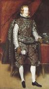 Philip IV in Broun and Silver (df01) Diego Velazquez